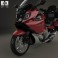 BMW K 1600 GTL 2013 3d model