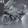 BMW K 1600 GTL 2013 3d model