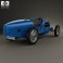Bugatti Type 35 1924 3d model