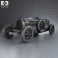 Bugatti Type 35 1924 3d model