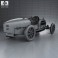 Bugatti Type 35 1924 3d model