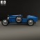 Bugatti Type 35 1924 3d model