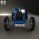 Bugatti Type 35 1924 3d model