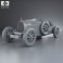 Bugatti Type 35 1924 3d model