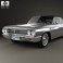Buick Wildcat convertible 1963 3d model