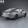 Cadillac CTS 2014 3d model