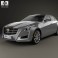 Cadillac CTS 2014 3d model