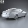Cadillac CTS 2014 3d model