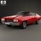 Chevrolet Chevelle SS 396 hardtop coupe 1970 3d model