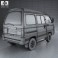 Daewoo Damas 2012 3d model