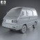 Daewoo Damas 2012 3d model