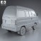Daewoo Damas 2012 3d model