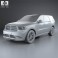 Dodge Durango RT 2014 3d model