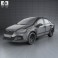 Fiat Linea 2013 3d model