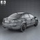 Fiat Linea 2013 3d model