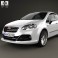 Fiat Linea 2013 3d model