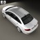 Fiat Linea 2013 3d model
