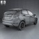 Ford Fiesta Zetec 5-door hatchback 2012 3d model