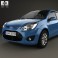 Ford Figo (Ikon Hatch) 2012 3d model