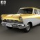 Ford Taunus P2 17M kombi 1957 3d model