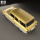 Ford Taunus P2 17M kombi 1957 3d model