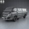 Foton View C 2012 3d model