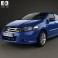 Honda City 2012 3d model