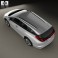 Honda Civic tourer 2013 3d model