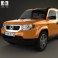 Honda Element EX 2008 3d model