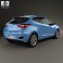 Hyundai i30 3-door hatchback 2013 3d model