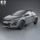 Hyundai i30 3-door hatchback 2013 3d model