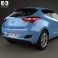 Hyundai i30 3-door hatchback 2013 3d model