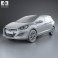 Hyundai i30 5-door wagon (EU) 2013 3d model