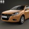 JAC Tongyue J3 RS 2009 3d model