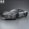 Jaguar C-X75 2013 3d model