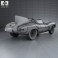 Jaguar D-Type 1955 3d model