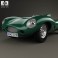 Jaguar D-Type 1955 3d model