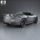 Jaguar Project 7 2013 3d model