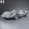 Jaguar XJ13 1966 3d model
