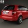 Kia Cerato (Spectra) hatchback 2004 3d model