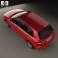 Kia Cerato (Spectra) hatchback 2004 3d model
