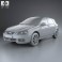 Kia Cerato (Spectra) hatchback 2004 3d model