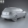 Kia Cerato (Spectra) hatchback 2004 3d model