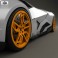 Lamborghini Egoista 2013 3d model