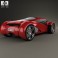 Lexus 2054 2002 3d model