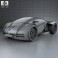 Lexus 2054 2002 3d model
