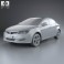 MG 350 2013 3d model