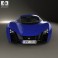 Marussia B2 2010 3d model