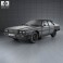 Maserati Quattroporte (Royale) 1979 3d model
