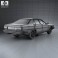 Maserati Quattroporte (Royale) 1979 3d model